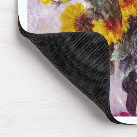 Monet Sonnenblumen Mousepad (Ecke)