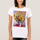 Monet Sonnenblumen T-Shirt (Vorderseite)