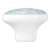 Monet - Sonnenuntergang in Pourville, schöne Kunst Keramikknauf (Seitenansicht)