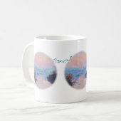 Monet * Sonnenuntergang Kaffeetasse (Vorderseite Links)