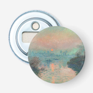 Monet Sonnenuntergang Seine Feine Kunst Impression Flaschenöffner