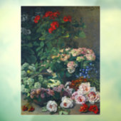 Monet Spring Flowers Fensteraufkleber (Blatt 3)