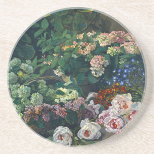 Monet Spring Flowers Getränkeuntersetzer