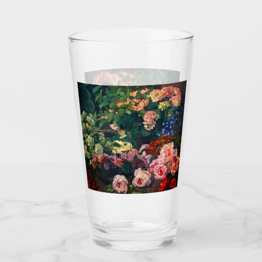 Monet Spring Flowers Glas (Vorderseite)
