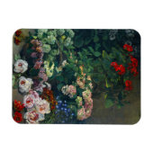 Monet Spring Flowers Magnet (Horizontal)