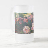 Monet Spring Flowers Mattglas Bierglas (Vorderseite Links)