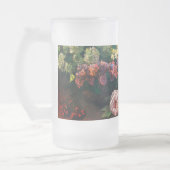 Monet Spring Flowers Mattglas Bierglas (Links)