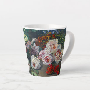 Monet Spring Flowers Milchtasse
