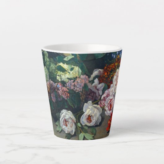 Monet Spring Flowers Milchtasse (Vorderseite)