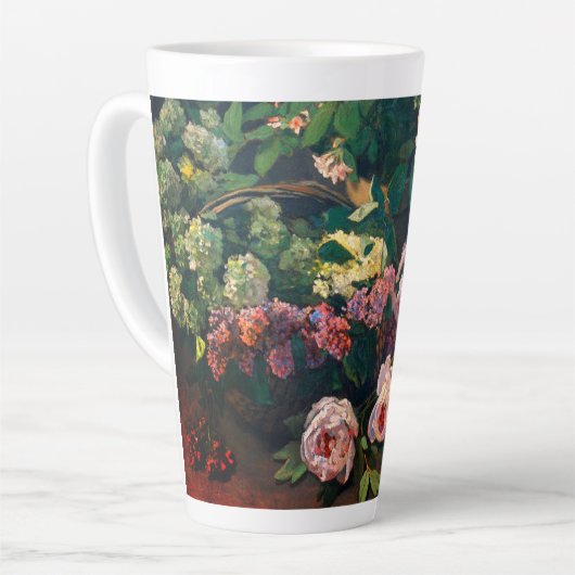 Monet Spring Flowers Milchtasse (Linke Ecke)