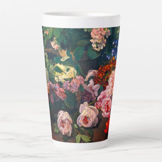 Monet Spring Flowers Milchtasse (Vorderseite)