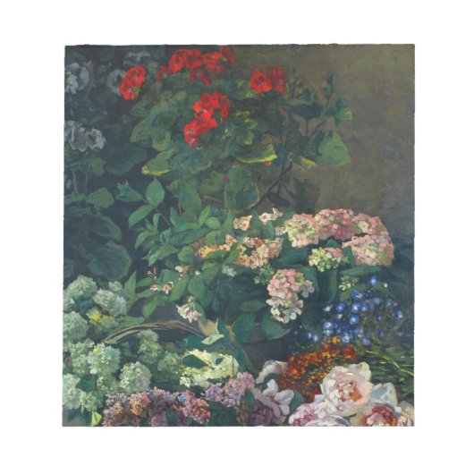 Monet Spring Flowers Notizblock (Vorderseite)