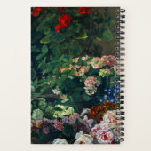 Monet Spring Flowers Notizblock (Rückseite)