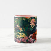 Monet Spring Flowers Zweifarbige Tasse (Mittel)