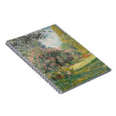 Monet Spring Garden Spiral Notebook Notizblock (Rechte Seite)