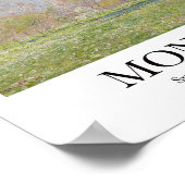 Monet Spring - The Golden Tulip Poster (Ecke)