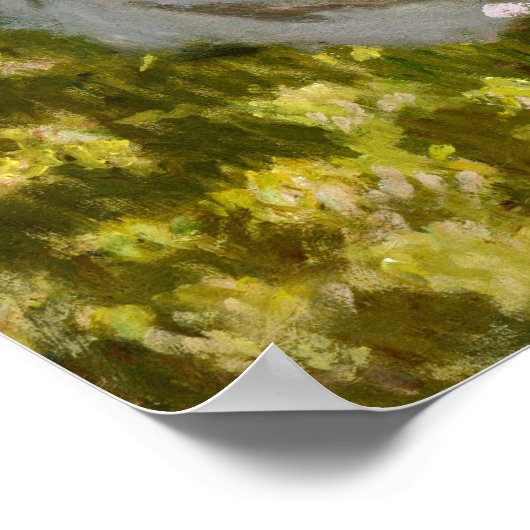 Monet - Springtime Poster (Ecke)
