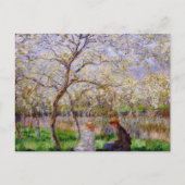 Monet - Springtime Postkarte (Vorderseite)