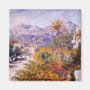 Monet - Strada Romada in Bordighera Magnet