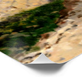 Monet - Straße in Saint-Adresse Poster (Ecke)