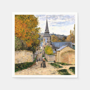 Monet - Straße in Saint-Adresse Serviette
