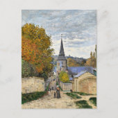 Monet - Straße in Sainte-Adresse, Postkarte (Vorderseite)