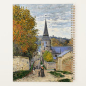 Monet - Straße in Sainte-Adresse, schöne Kunst, Planer (Rückseite)