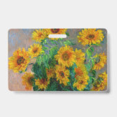 Monet Sunblumen Ausweis (Rückseite)