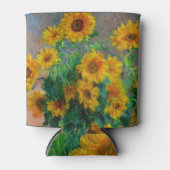 Monet Sunblumen Dosenkühler (Vorderseite)