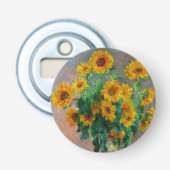 Monet Sunblumen Flaschenöffner (Vorderseite)