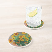 Monet Sunblumen Getränkeuntersetzer (Seite)