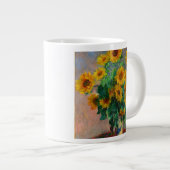 Monet Sunblumen Jumbo-Tasse (Vorderseite Rechts)