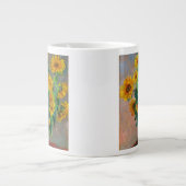 Monet Sunblumen Jumbo-Tasse (Vorderseite)