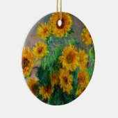 Monet Sunblumen Keramik Ornament (Rechts)