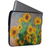 Monet Sunblumen Laptopschutzhülle (Vorne Rechts)
