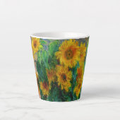 Monet Sunblumen Milchtasse (Vorderseite)