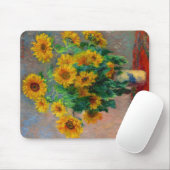 Monet Sunblumen Mousepad (Mit Mouse)
