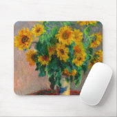 Monet Sunblumen Mousepad (Mit Mouse)