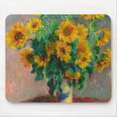 Monet Sunblumen Mousepad (Vorne)