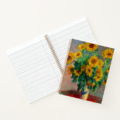 Monet Sunblumen Notizblock (Innenseite)