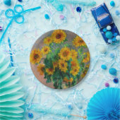 Monet Sunblumen Pappteller (Party)
