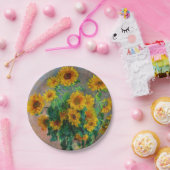 Monet Sunblumen Pappteller (Party)