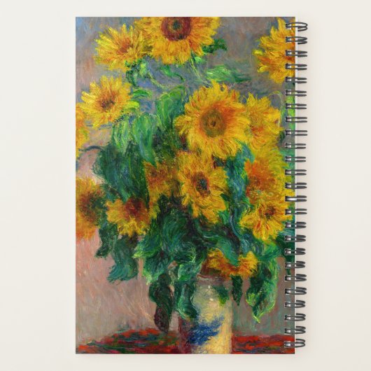 Monet Sunblumen Planer (Rückseite)