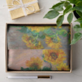 Monet Sunblumen Seidenpapier (Geschenk)