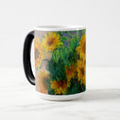 Monet Sunblumen Verwandlungstasse (Vorderseite Links)