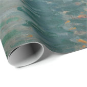 Monet Sunrise Marine Impressionismus Gemälde Geschenkpapier (Rolleneckpunkt)