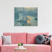 Monet Sunrise Marine Impressionismus Gemälde Leinwanddruck (Insitu (Wohnzimmer))