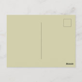 Monet Sunrise Marine Impressionismus Gemälde Postkarte (Rückseite)