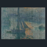 Monet Sunrise Marine Impressionismus Gemälde Schneidebrett<br><div class="desc">Claude Monets Gemälde Sunrise (Marine) ist ein berühmtes Gemälde des französischen Impressionisten Claude Monet aus dem Jahr 1872. Sunrise (Marine) wurde in der Luft gemalt,  oder "im Freien" und zeigt seine informellen und spontanen Pinselstriche.</div>