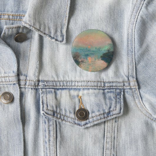 Monet Sunset Seine Frische Pasta machen Button (Beispiel)